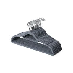 Discount SONGMICS 50 Cintres velours gris