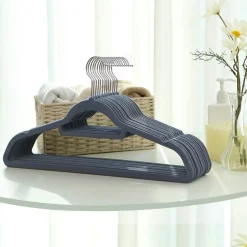 Discount SONGMICS 50 Cintres velours gris