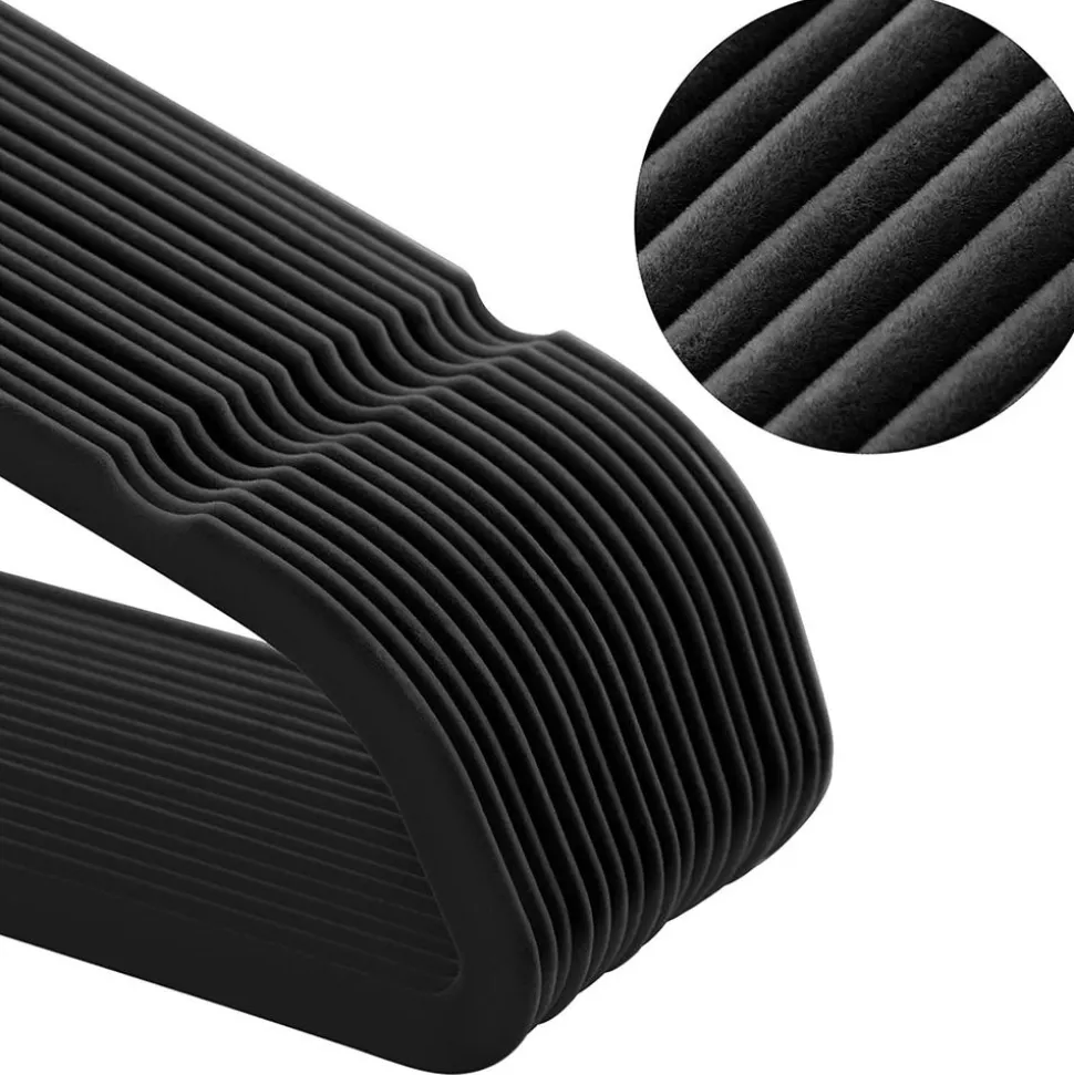 Store SONGMICS 30 Cintres velours noir