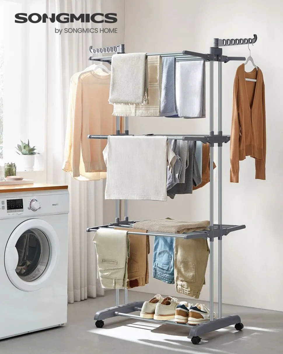 Outlet SONGMICS 30 Cintres velours rose