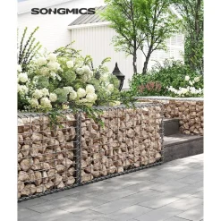 Shop SONGMICS 2 Gabions 100 x 50 x 30 cm