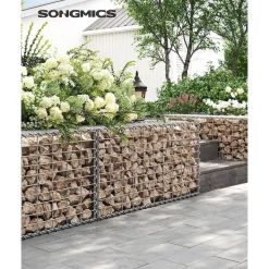 Shop SONGMICS 2 Gabions 100 x 50 x 30 cm