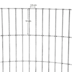 New SONGMICS 2 Gabions 100 x 80 x 30 cm