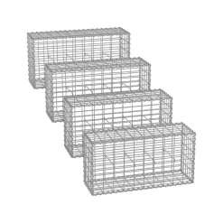 Sale SONGMICS 3 Gabions 100 x 50 x 50 cm