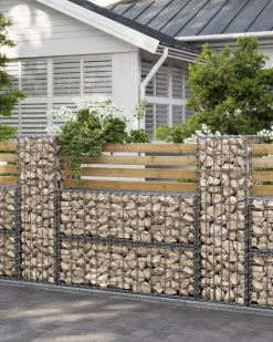Shop SONGMICS 4 Gabions 100 x 50 x 50 cm