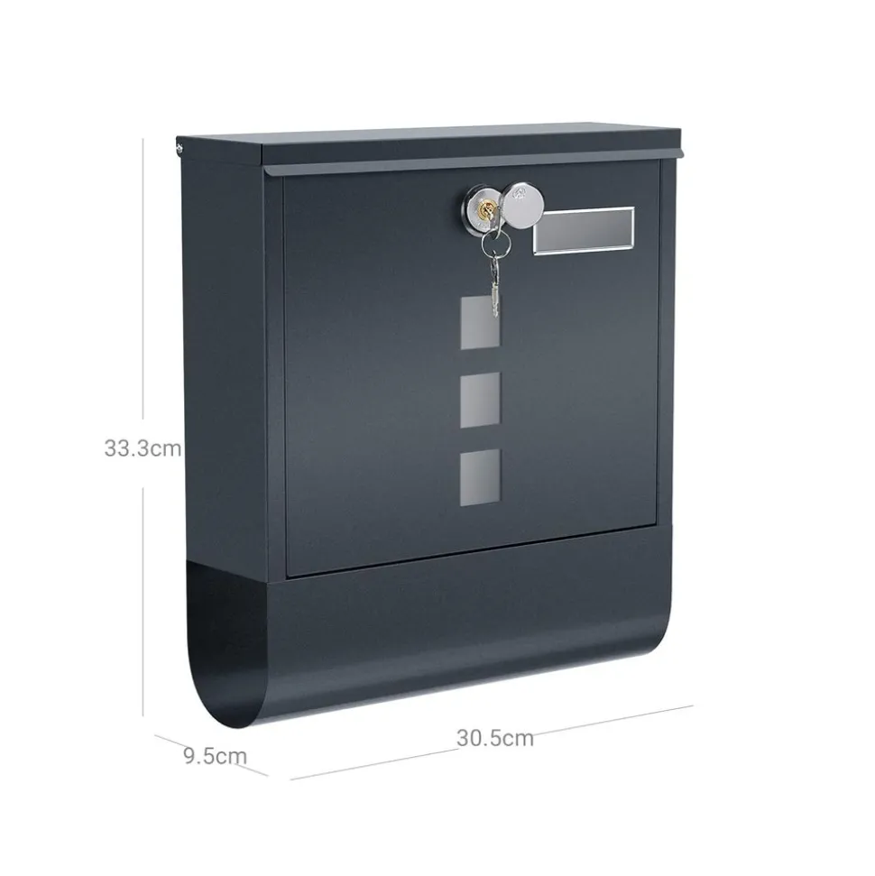 Fashion SONGMICS 5 Gabions 100 x 80 x 30 cm