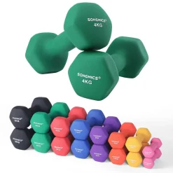 Store SONGMICS 2 Haltères 2,5 kg Bleu