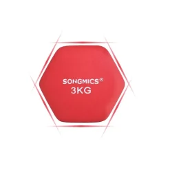 Discount SONGMICS 2 Haltères 2 kg jaune