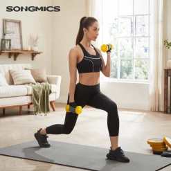 Cheap SONGMICS 2 Haltères 3 kg jaune