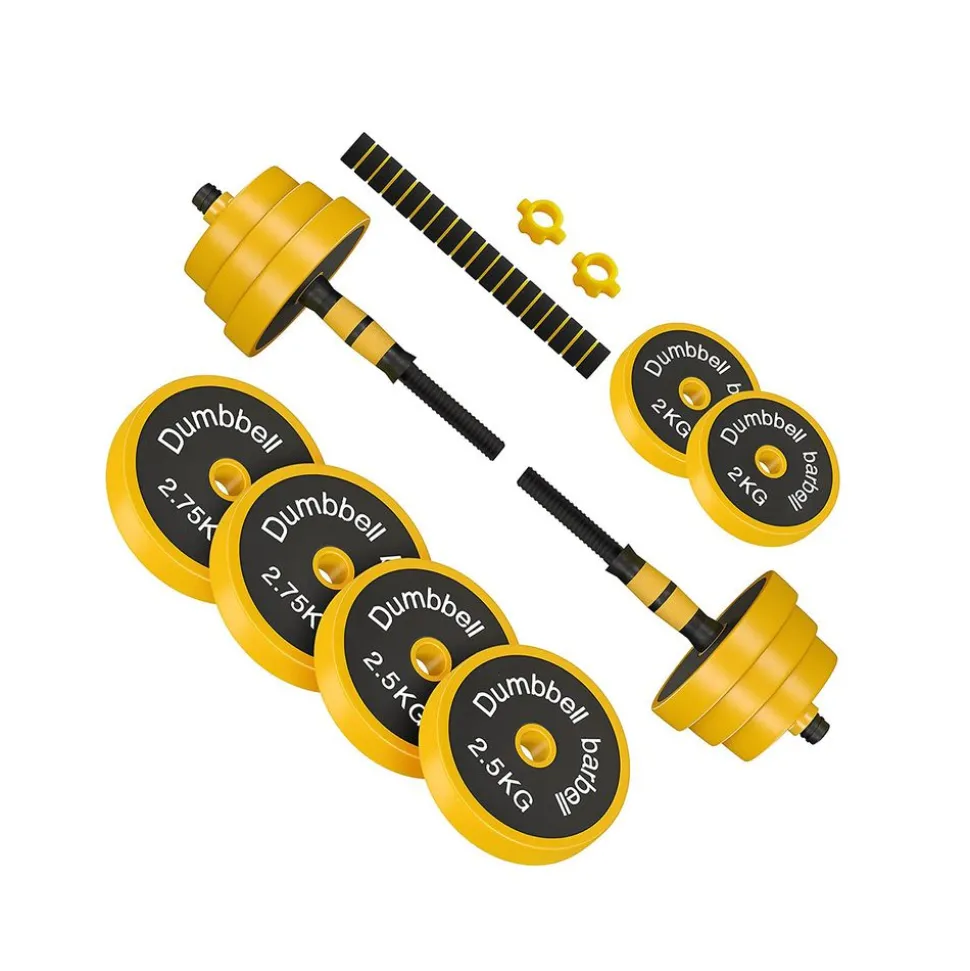 Online SONGMICS 2 Haltères 15 kg jaune