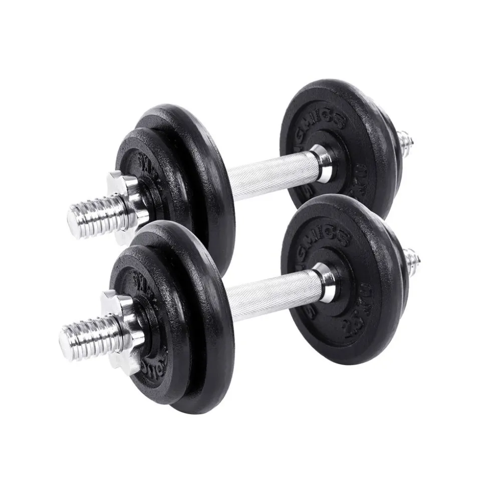 Sale SONGMICS 2 Haltères 4 kg noir