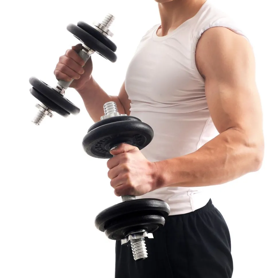 Sale SONGMICS 2 Haltères 4 kg noir