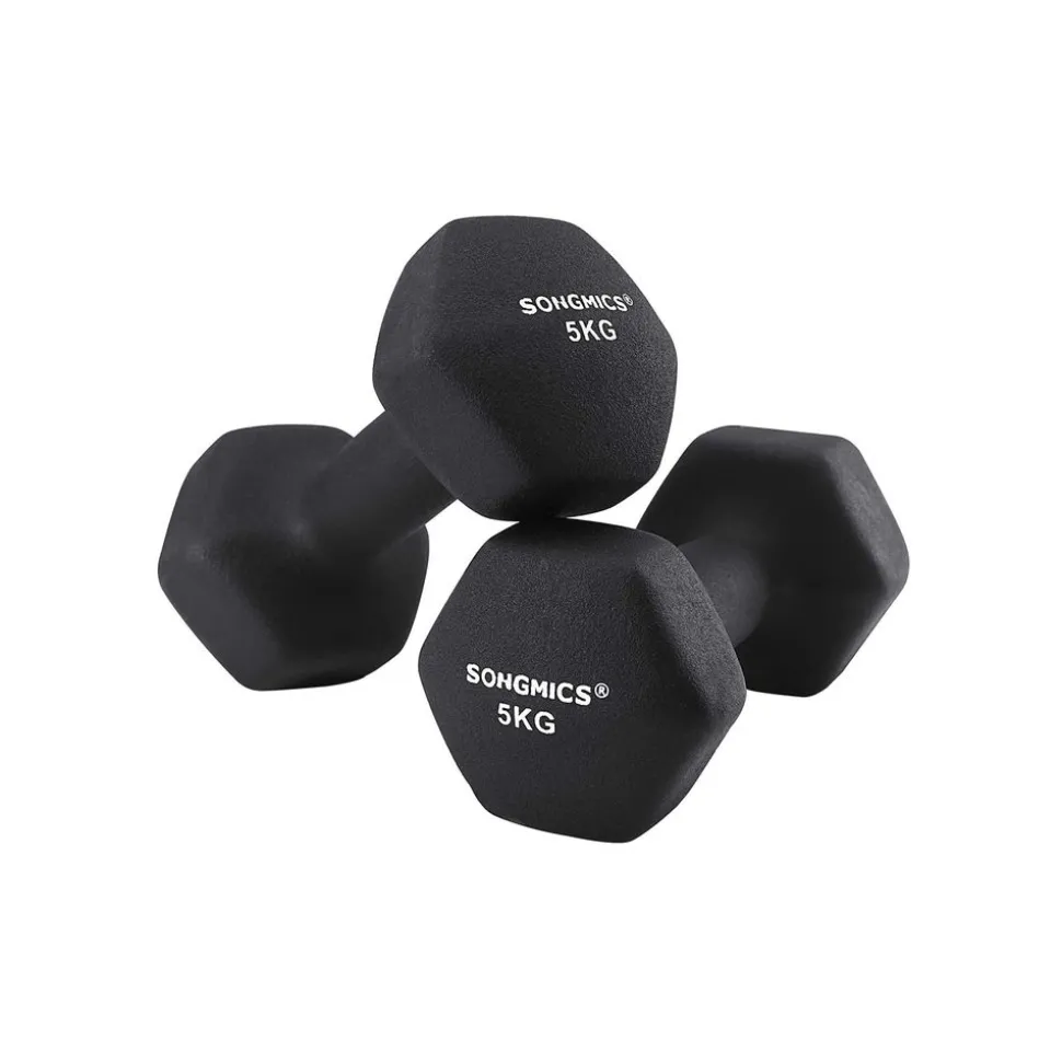 New SONGMICS 6 Haltères vert turquoise gris