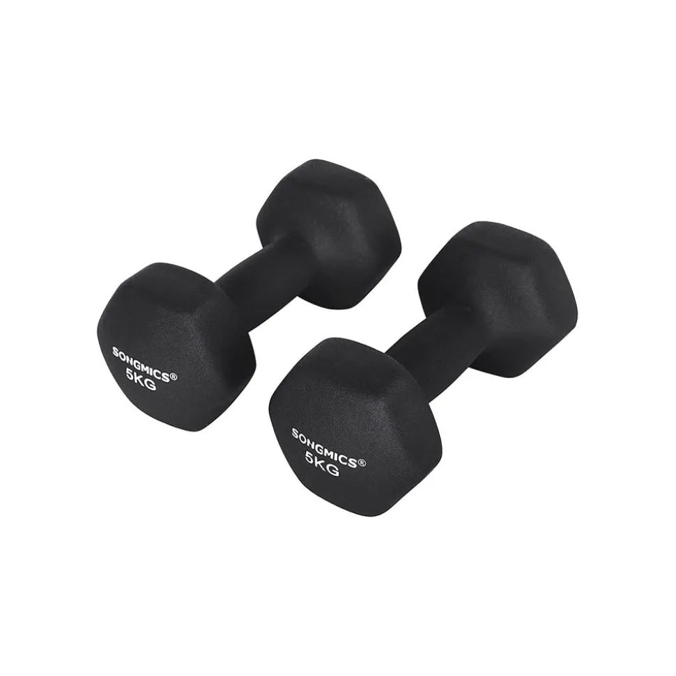 New SONGMICS 6 Haltères vert turquoise gris