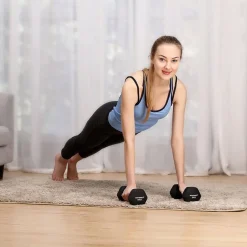 New SONGMICS 6 Haltères vert turquoise gris