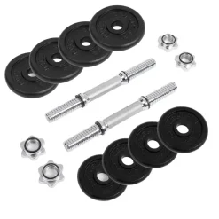 New SONGMICS 6 Haltères vert turquoise gris