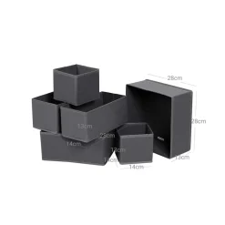 Flash Sale SONGMICS 6 Organisateurs gris