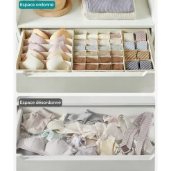 Best Sale SONGMICS 4 Organisateurs tiroir