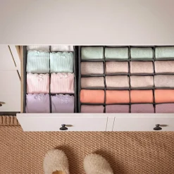 Cheap SONGMICS 8 Organisateurs tiroir gris