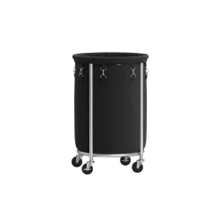 Cheap SONGMICS 2 Paniers à linge avec poignées courtes et longues 40 x 30 x 65 cm gris ardoise