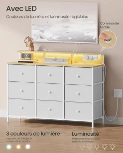 Cheap SONGMICS 2 Tables de chevet