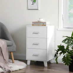 Store SONGMICS 2 Tables de chevet Blanc