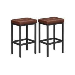 Best SONGMICS 2 Tabourets bar noir