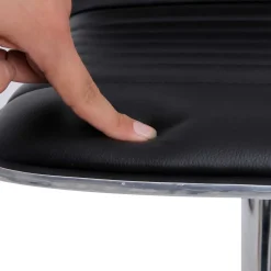 Hot SONGMICS 2 Tabourets de bar foncé Gris