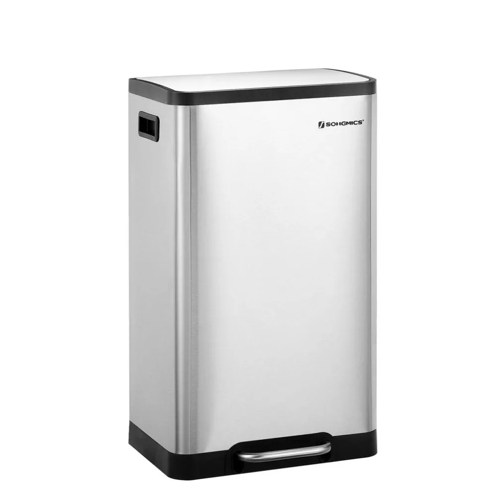 Discount SONGMICS 2 Tabourets de bar marron caramel