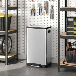 Discount SONGMICS 2 Tabourets de bar marron caramel