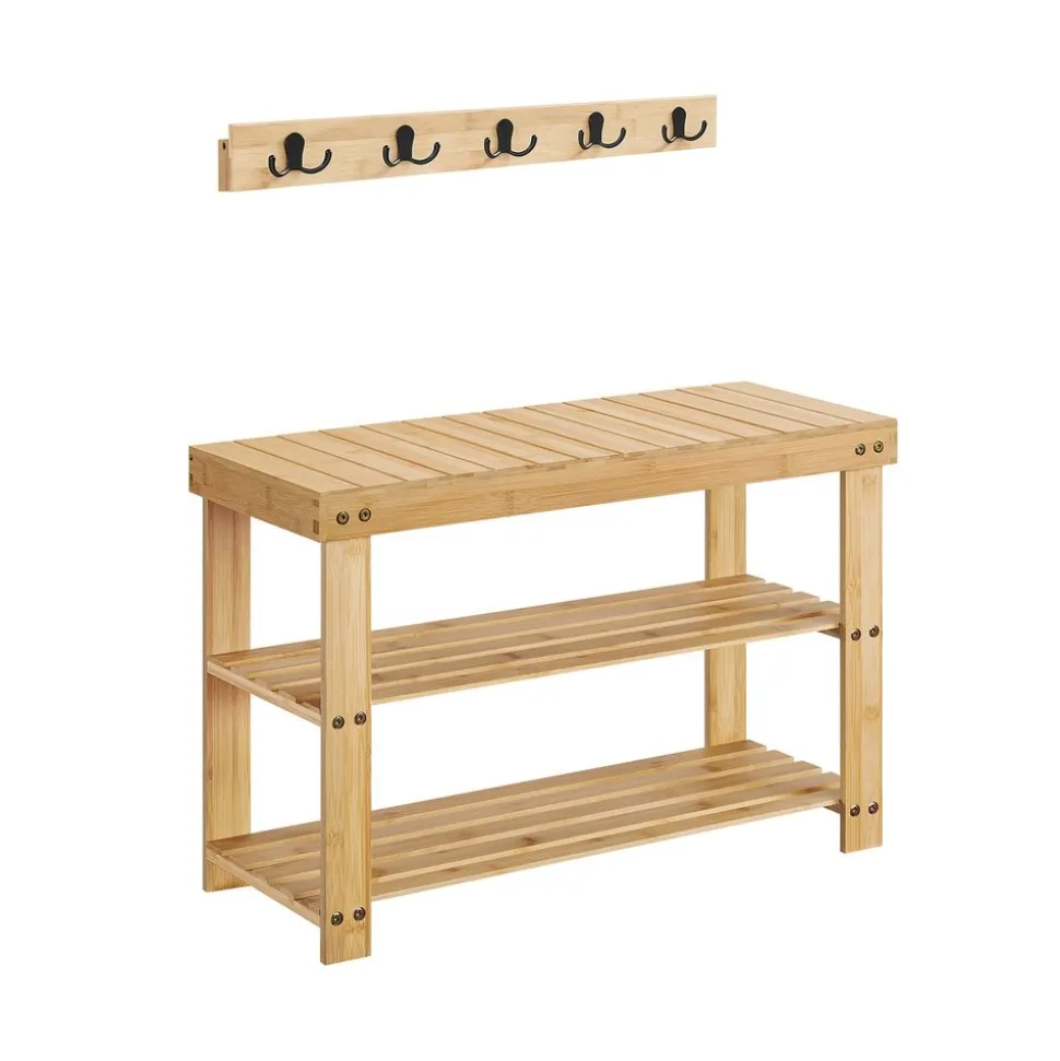 Online SONGMICS 2 Étagères à chaussures 4 niveaux Noir