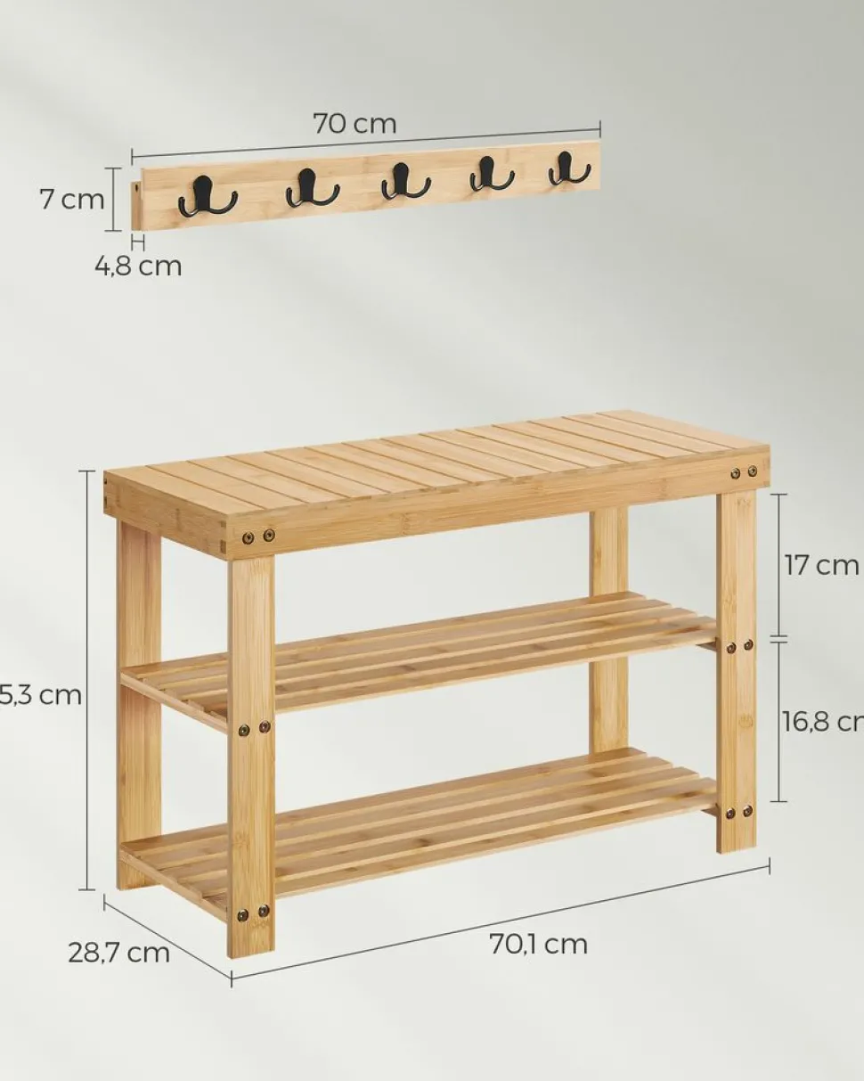 Online SONGMICS 2 Étagères à chaussures 4 niveaux Noir