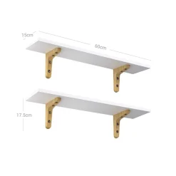 Online SONGMICS 2 Étagères à chaussures murales Blanc