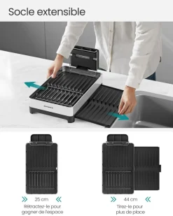 Best SONGMICS 2 Étagères à épices beige naturel