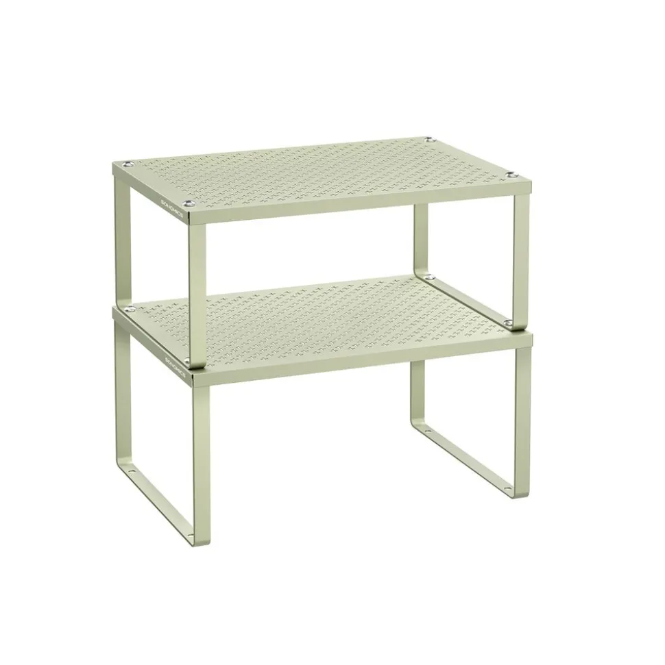 Flash Sale SONGMICS 2 étagères à épices en métal noir d'encre