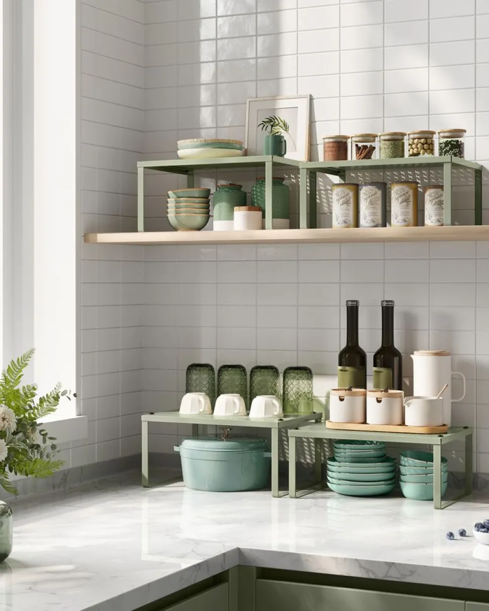 Flash Sale SONGMICS 2 étagères à épices en métal noir d'encre