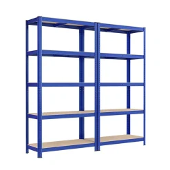 Store SONGMICS 2 Étagères 180 x 90 x 40 cm métal