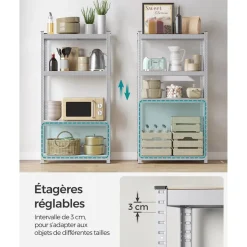 Clearance SONGMICS 2 Étagères de cuisine