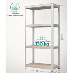 Clearance SONGMICS 2 Étagères de cuisine