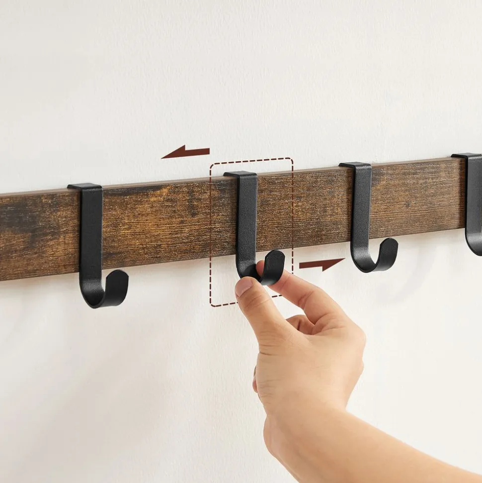 Cheap SONGMICS 4 Étagères de cuisine Noir + Naturel