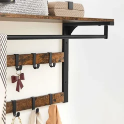 Cheap SONGMICS 4 Étagères de cuisine Noir + Naturel