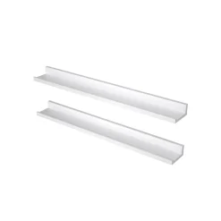 Flash Sale SONGMICS 3 Étagères murale suspendue longueur 80 cm Blanc