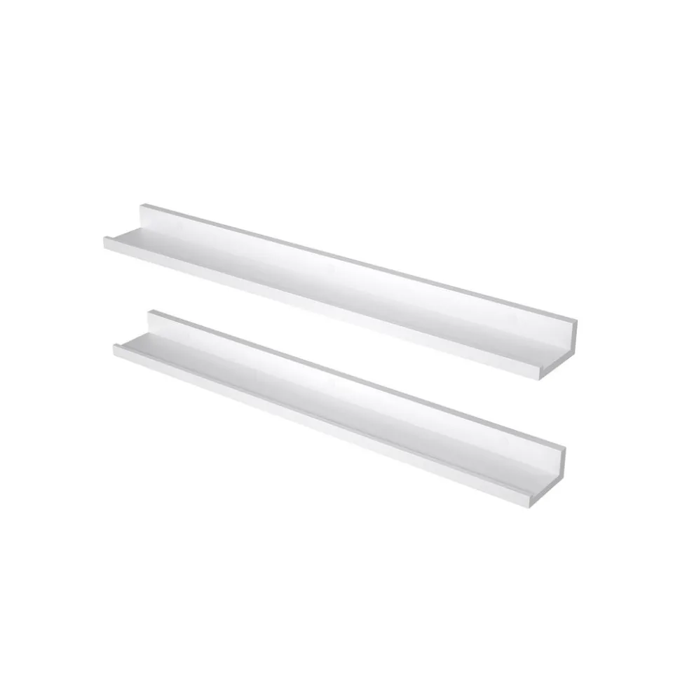 Flash Sale SONGMICS 3 Étagères murale suspendue longueur 80 cm Blanc