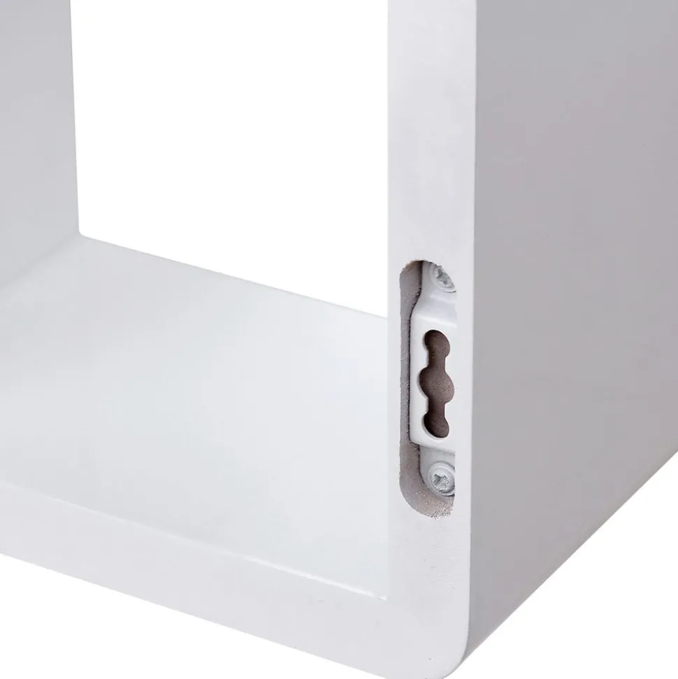 Store SONGMICS 3 Étagères murales blanc