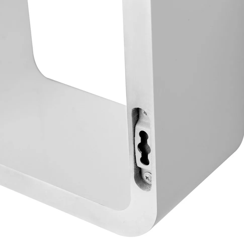 Cheap SONGMICS 3 Étagères murales cube arrondi