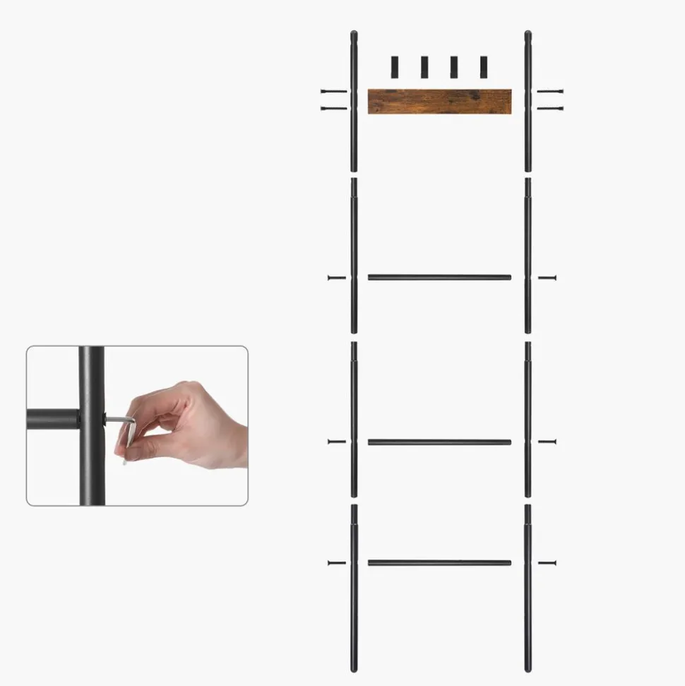Hot SONGMICS 3 Étagères murales flottantes Blanc