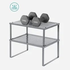 Shop SONGMICS 2 Étagères murales industriel Noir