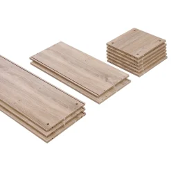 Fashion SONGMICS 3 Étagères murales Noir