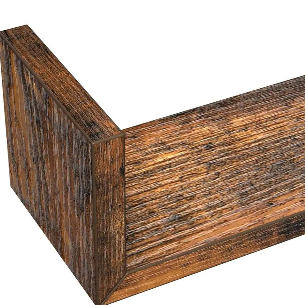 Cheap SONGMICS 3 Étagères murales rustique Marron Rustique