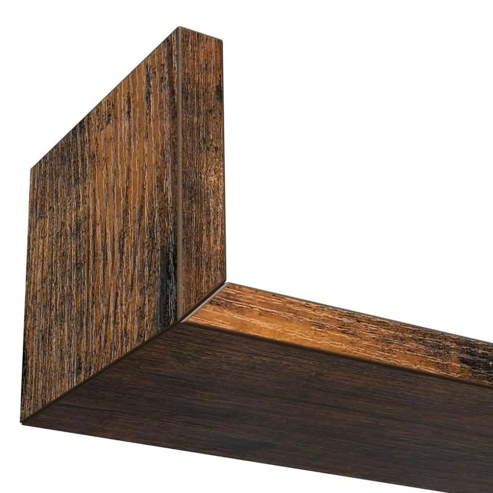 Cheap SONGMICS 3 Étagères murales rustique Marron Rustique